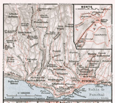 Funchal environs map, 1911 Preview 1