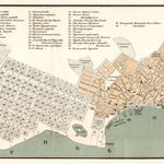 Eupatoria (Yevpatoria, Євпаторія, Евпатория) city map, 1905 Preview 1
