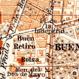 Madrid city map, 1899 Preview 3
