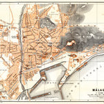 Málaga city map, 1899 Preview 1