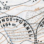 Gotthard railway. St. Gotthard spiral (loop) tunnels at la Corge and la Biaschina, 1897 Preview 2