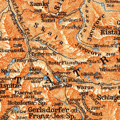 High Tatras map, 1911 Preview 2