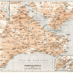 Constantionople (قسطنطينيه, İstanbul, Istanbul) city map, 1911 Preview 1