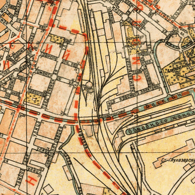 Leningrad (Ленинград, Saint Petersburg) city map, 1937 Preview 3