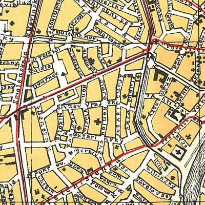 Moscow (Москва, Moskva), city map (in French), 1897 Preview 3