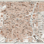Madrid, central part map, 1913 Preview 1