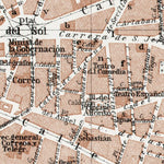 Madrid, central part map, 1913 Preview 2