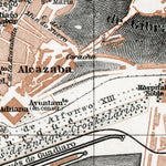 Málaga, city map. Environs of Málaga, 1929 Preview 2