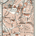 Lausanne city center map, 1909 Preview 1