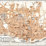 Lisbon (Lisboa) city map, 1899 Preview 1