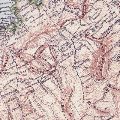 East Siberia Map, 1910 Preview 3