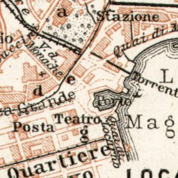 Locarno city map, 1909 Preview 2
