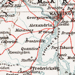 Railway Map of the Middle and Southern States, 1909 Preview 2