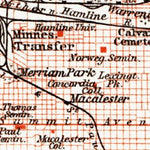 Map of the Environs of St.Paul and Minneapolis, 1909 Preview 2