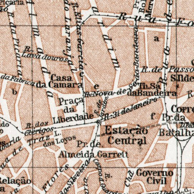 Porto city map, 1913 Preview 2