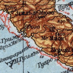 New Caledonia Map (in Russian), 1910 Preview 2