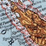 New Caledonia Map (in Russian), 1910 Preview 3