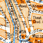 Moscow (Москва, Moskva), central part map, 1928 Preview 3