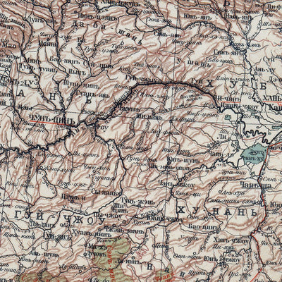 Eastern Asia Map (in Russian), 1910 Preview 3