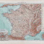 France Map (in Russian), 1910 Preview 1