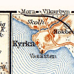 Rättvik and environs map, 1910 Preview 3