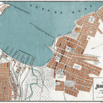 Novorossiysk (Новороссiйскъ) city map, 1914 Preview 1