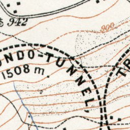 Gotthard railway. St. Gotthard spiral (loop) tunnels in the Biaschina Ravine, 1909 Preview 2