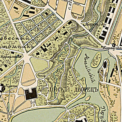 Peterhof (Петергофъ) town plan, 1909 Preview 3