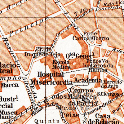 Porto city map, 1899 Preview 3