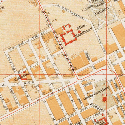 Stockholm city map, 1899 Preview 3