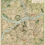 Saint Petersburg (Санктъ-Петербургъ, Sankt-Peterburg) city map, Pharus, 1913 Preview 1