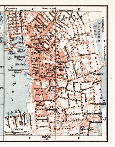 Newport, city map, 1909 Preview 1