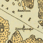 Map of the lake system route between Nyslot (Savonlinna) and Willmanstrand (Lappeenranta), 1913 (6) Preview 2