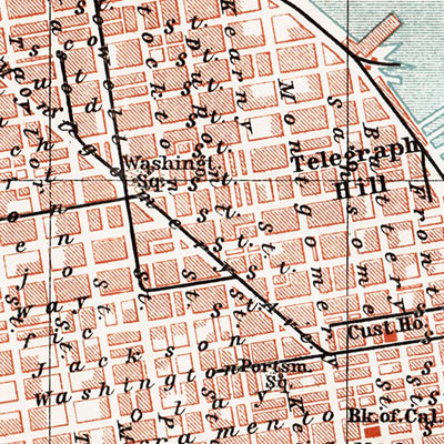 San Francisco city map, 1909 Preview 3