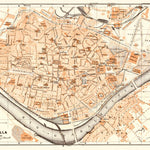 Seville (Sevilla) city map, 1929 Preview 1