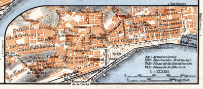 Santander town plan, 1929 Preview 1