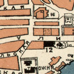 Sebastopol (Севастополь, Sevastopol) city map, 1905 Preview 2