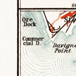 Sault Ste. Marie Town Plan, 1909 (inset) Preview 3