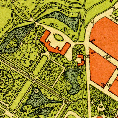 Tsarskoe Selo (Царское Село, nowadays Pushkin) town plan, 1910-1914 Preview 3
