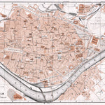 Seville (Sevilla) city map, 1911 Preview 1