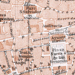 Seville (Sevilla) city map, 1911 Preview 2