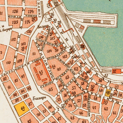 Theodosia (Ѳеодосія) town plan, 1904 Preview 3