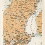 Sweden General Map, 1899 Preview 1