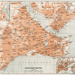 Constantionople (قسطنطينيه, İstanbul, Istanbul) city map, 1914 Preview 1