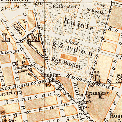 Stockholm city map, 1929 Preview 3