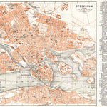Stockholm city map, 1910 Preview 1