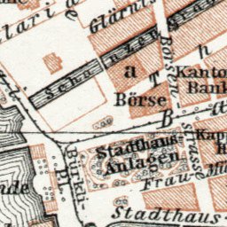 Zürich map, 1909 Preview 2
