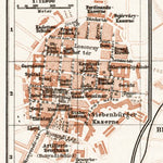 Timişoara (Temesvár) city center map, 1911 Preview 1