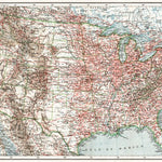General Map of the United States of America, 1909 Preview 1