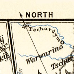 Volga River from Saratov to Kamyshin map, 1914 Preview 3
